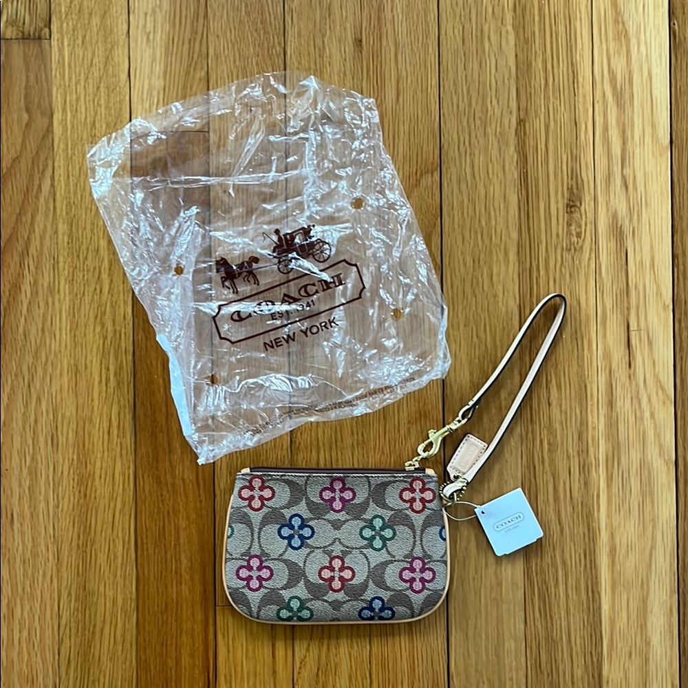 Coach Multicolor Wristlet